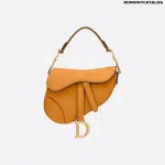 Christian Dior Mini Saddle calfskin bag