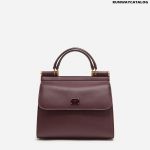 DOLCE & GABBANA SMALL CALFSKIN SICILY 58 BAG