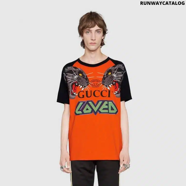 Gucci Oversize T-shirt with Tigers - Image 2