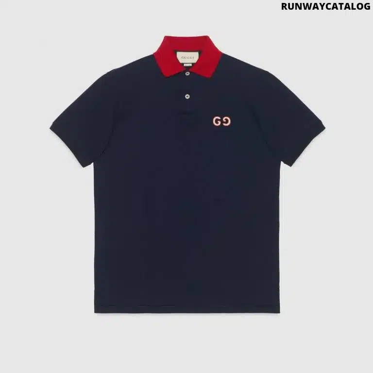 Gucci Polo with GG embroidery