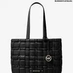 Michael Kors Ivy Medium Woven Tote Bag