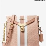 Michael Kors Nouveau Hamilton Large Logo Messenger Bag