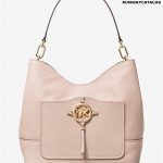 Michael Kors Amy Large Pebbled Leather Shoulder Bag