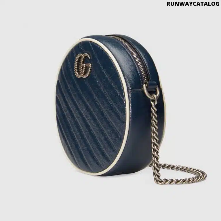 Gucci GG Marmont Mini Round Bag - Image 2