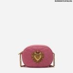 DOLCE &GABBANA DEVOTION CAMERA BAG IN MATELASSÉ NAPPA LEATHER