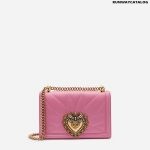 DOLCE &GABBANA MEDIUM DEVOTION BAG IN MATELASSÉ NAPPA LEATHER