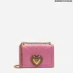 DOLCE &GABBANA MEDIUM DEVOTION BAG IN MATELASSÉ NAPPA LEATHER