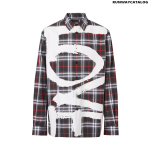 Burberry Love Print Vintage Check Cotton Shirt