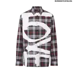 Burberry Love Print Vintage Check Cotton Shirt