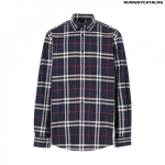 Burberry Check Cotton Poplin Shirt