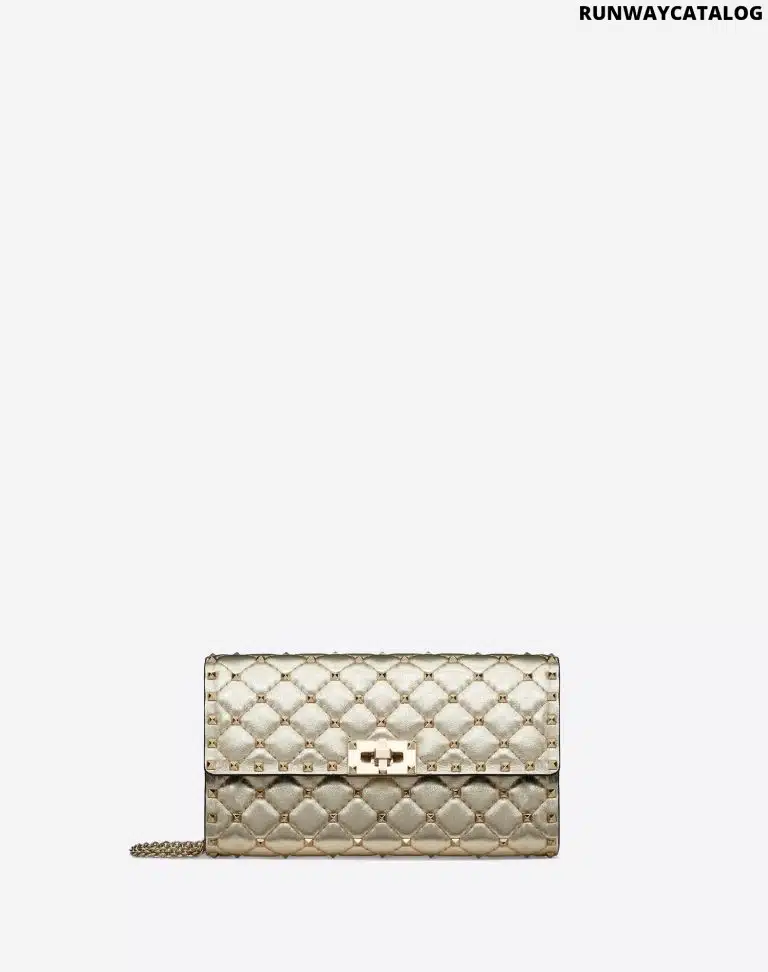 Valentino Rockstud Spike Crossbody Clutch Bag