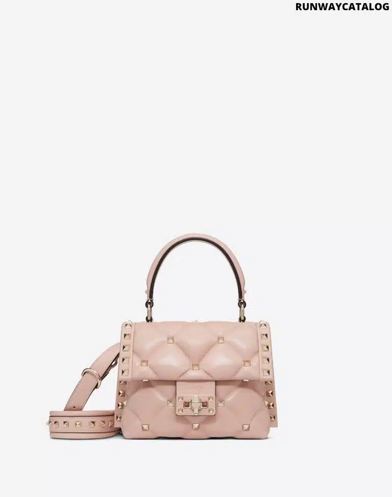 Valentino Mini Candystud Nappa Handbag