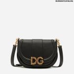 DOLCE &GABBANA MEDIUM DG AMORE BAG IN CALFSKIN