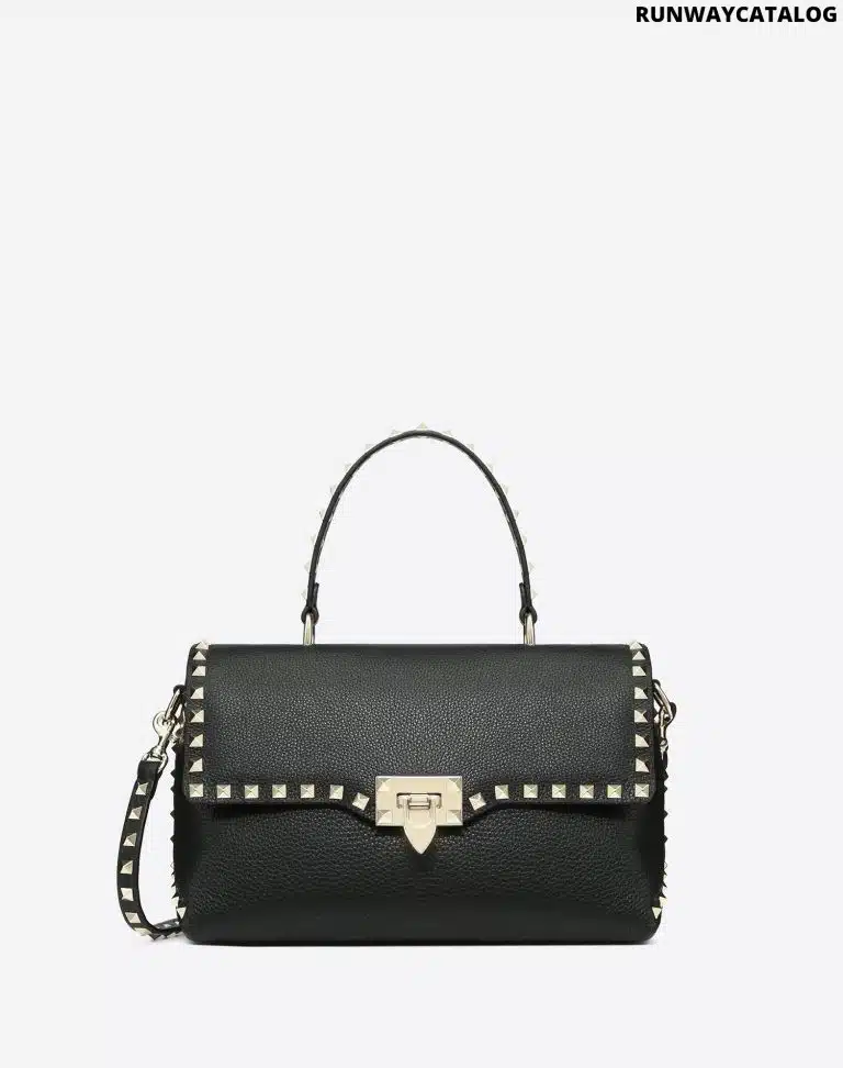 Valentino Medium Grain calfskin leather Rockstud Handbag