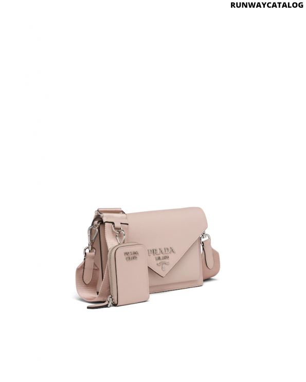 Prada Saffiano Leather Mini Envelope Bag - Runway Catalog