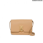 Burberry Small Grainy Leather TB Bag