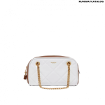 Burberry Small Two-tone Lambskin Double Cube Bag