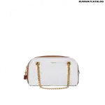 Burberry Small Two-tone Lambskin Double Cube Bag