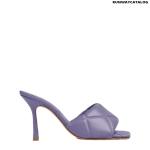 Bottega Veneta Rubber Lido Sandal in Lavender