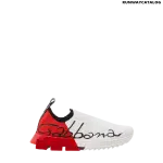 DOLCE & GABBANA STRETCH JERSEY SORRENTO SNEAKERS