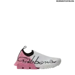 DOLCE & GABBANA STRETCH JERSEY SORRENTO SNEAKERS