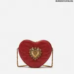 DOLCE&GABBANA DEVOTION BAG IN MATELASSÉ NAPPA LEATHER