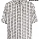 Fendi micro FF-pattern shirt