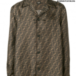 Fendi logo print shirt