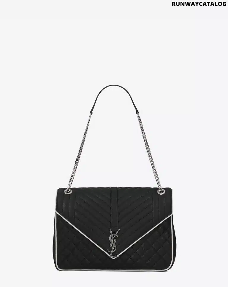 SAINT LAURENT FLAP FRONT BAG