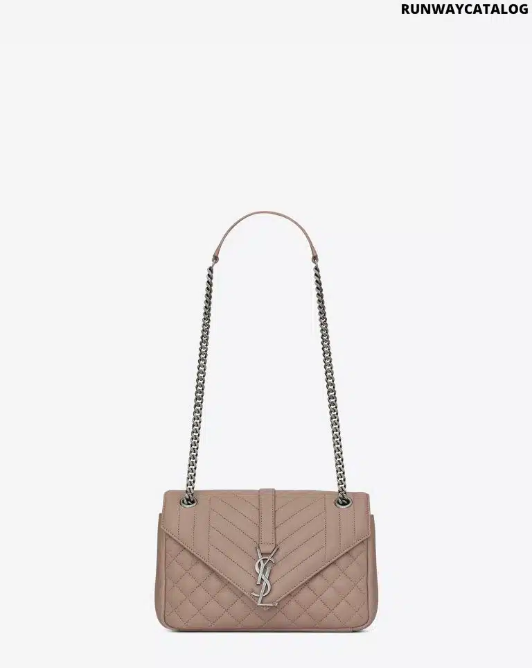 SAINT LAURENT MEDIUM SOFT ENVELOPE MONOGRAM