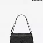 Saint Laurent Niki Body Bag in Crinkled Vintage Leather