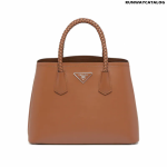 Prada Double Medium Leather Handbag