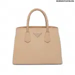 Prada Double Medium Leather Handbag