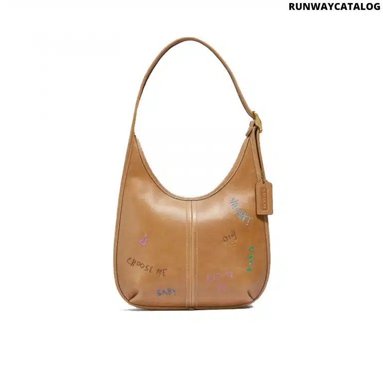 Coach Ergo Shoulder Bag In Original Natural Leather