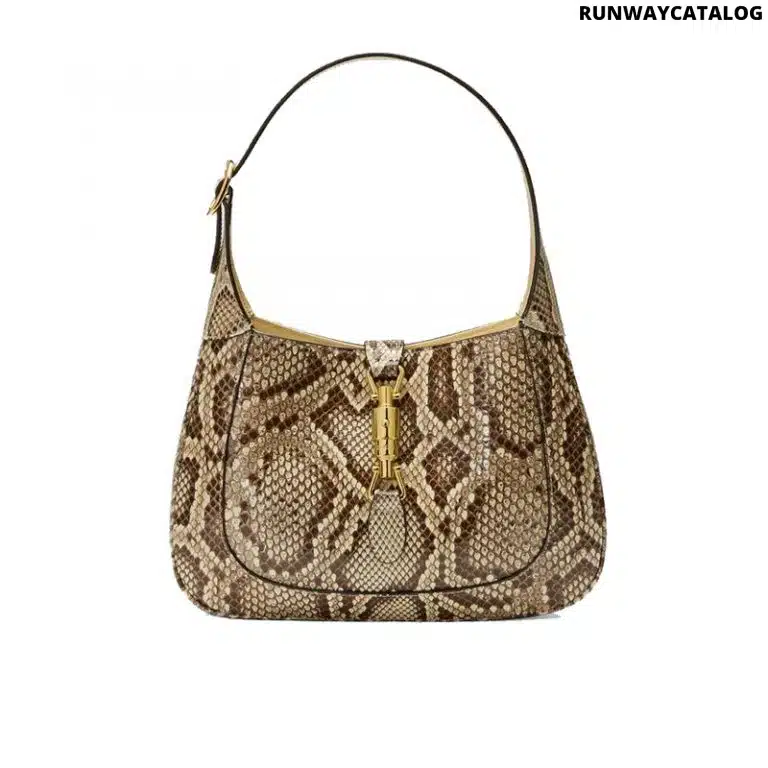 Gucci Jackie Python Small Hobo Bag