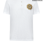 Versace Medusa Embroidered Polo Shirt