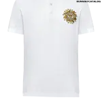 Versace Medusa Embroidered Polo Shirt