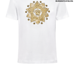 Versace Studded Medusa Western T-Shirt