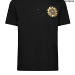 Versace Medusa Embroidered Polo Shirt