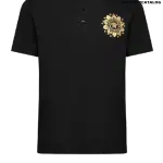 Versace Medusa Embroidered Polo Shirt