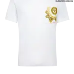 Versace Medusa Embroidered T-Shirt