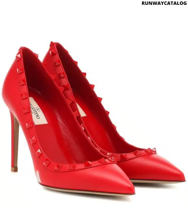 Valentino Garavani Rockstud leather pumps - Image 2