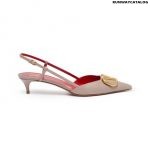 Valentino Garavani VLogo Signature Calfskin Slingback Pump 40mm