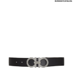 Salvatore Ferragamo Reversible and Adjustable Gancini Belt