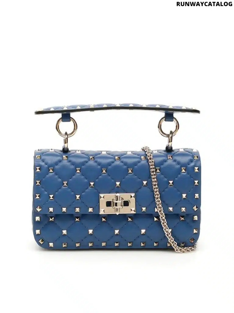 Valentino Garavani Small Leather Rockstud Spike Bag