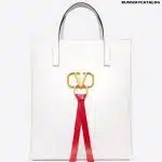 Valentino Long Vring Shopping Tote