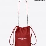 YSL Teddy bucket bag in lambskin