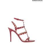 VALENTINO GARAVANI Rockstud Calfskin Ankle Sandal