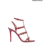 VALENTINO GARAVANI Rockstud Calfskin Ankle Sandal