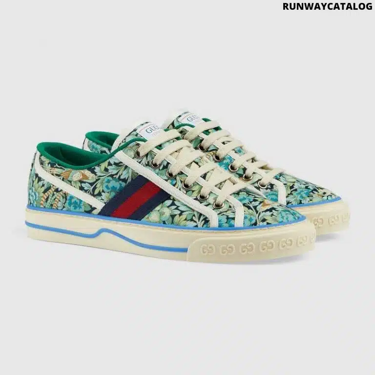 Gucci Tennis 1977 Liberty Sneaker - Image 2